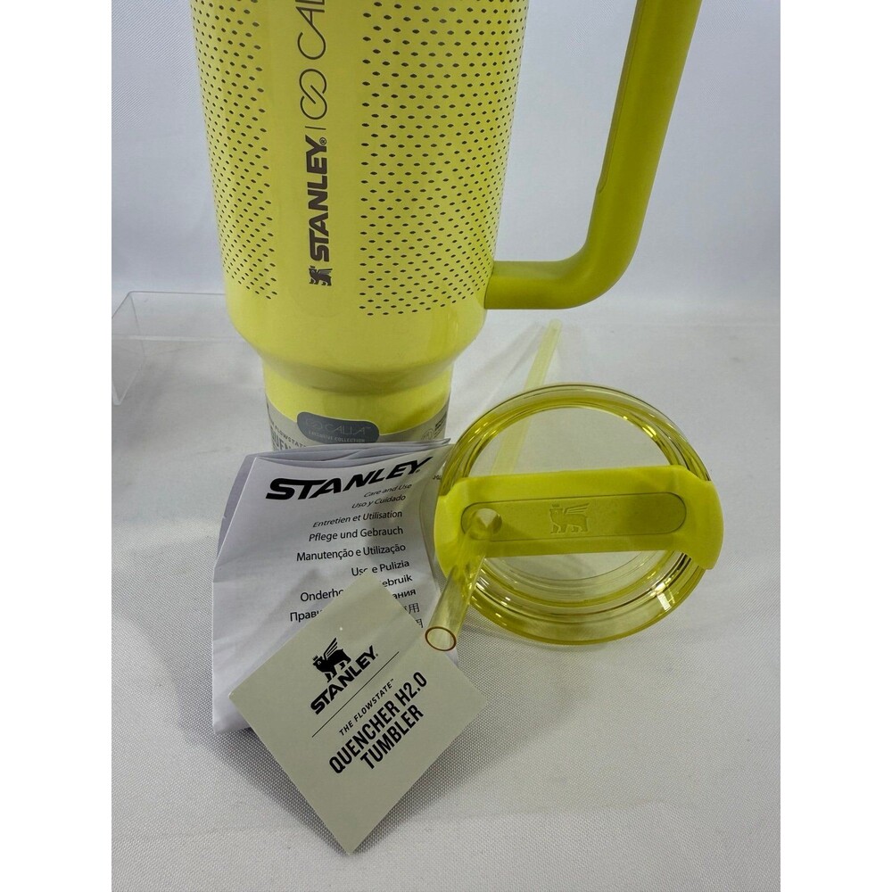 Stanley x Calia Exclusive Quencher H2.0 Tumbler 40oz “pale green” NEW - Picture 7 of 8